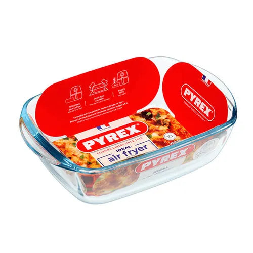 Pyrex Airfryer 1.2L Rectangular Dish without Lid