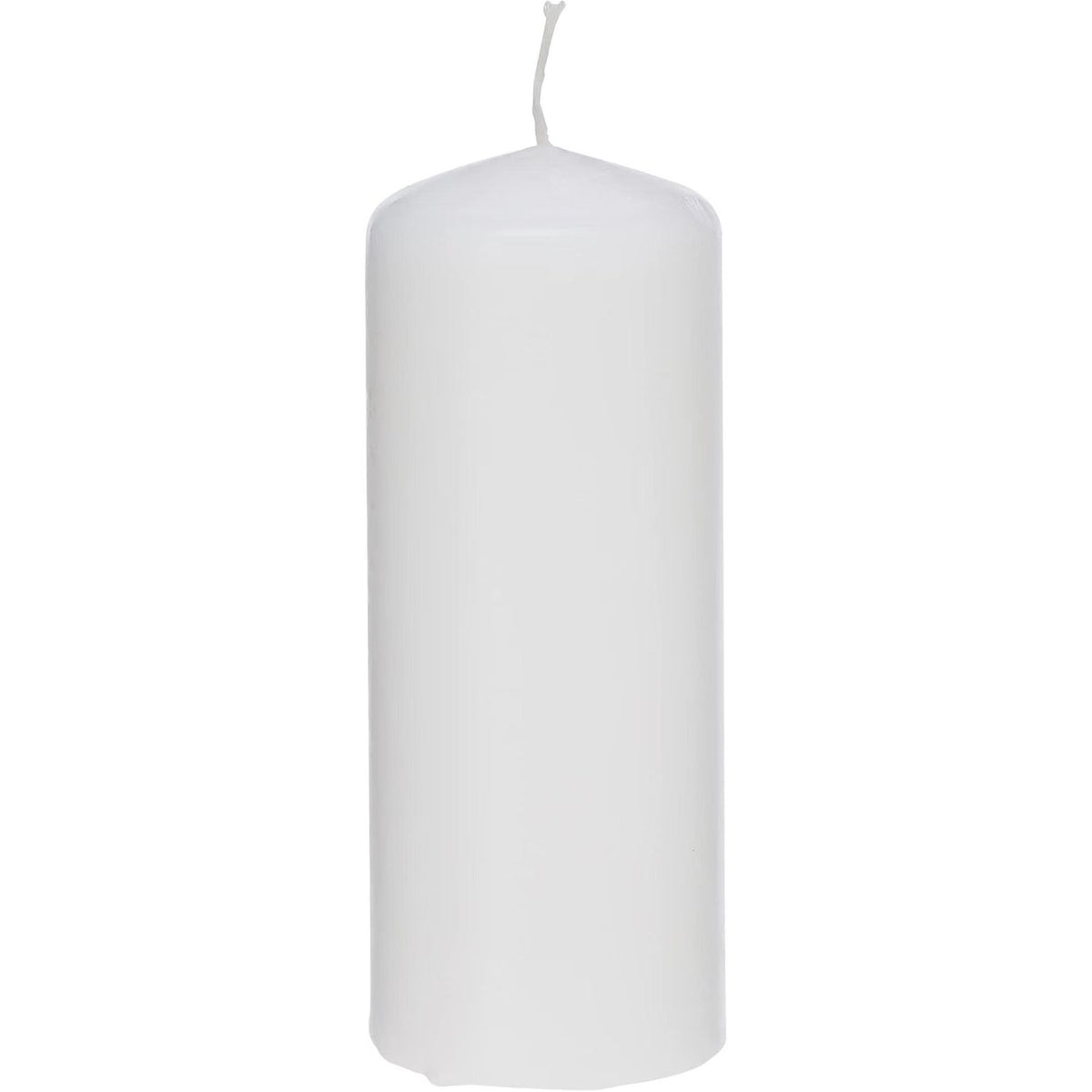 Spaas Bulk Pack of Unscented Pillar Candles 60/150 mm, ± 45 Hours, White 36 Candles