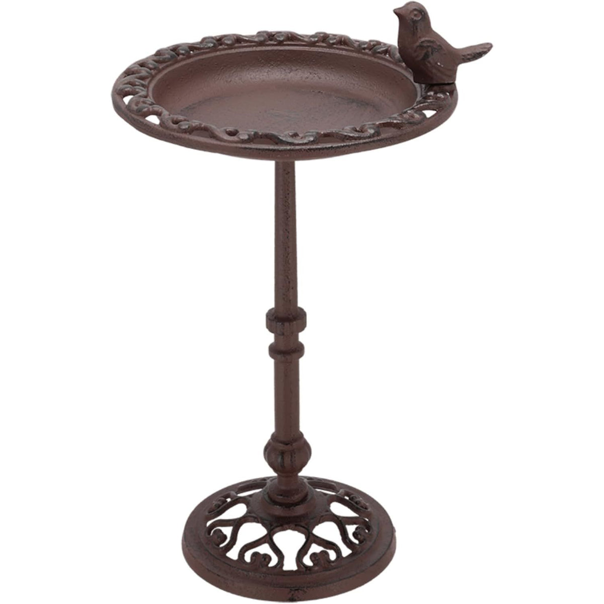 Esschert Design Decorative Birdbath 39cm Cast Iron - Home Deco London