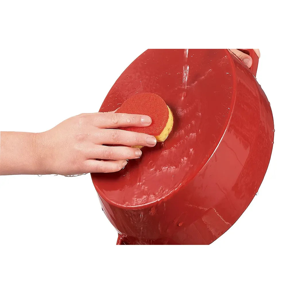 Pyrex SlowCook Red Oval cast iron casserole dish 29cm