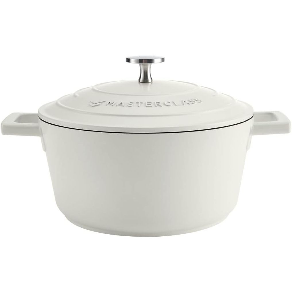 MasterClass Cream Cast Aluminium 2.5LT Casserole Dish