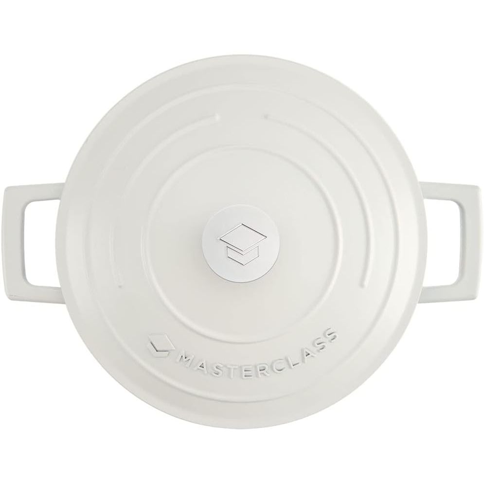 MasterClass Cream Cast Aluminium 2.5LT Casserole Dish