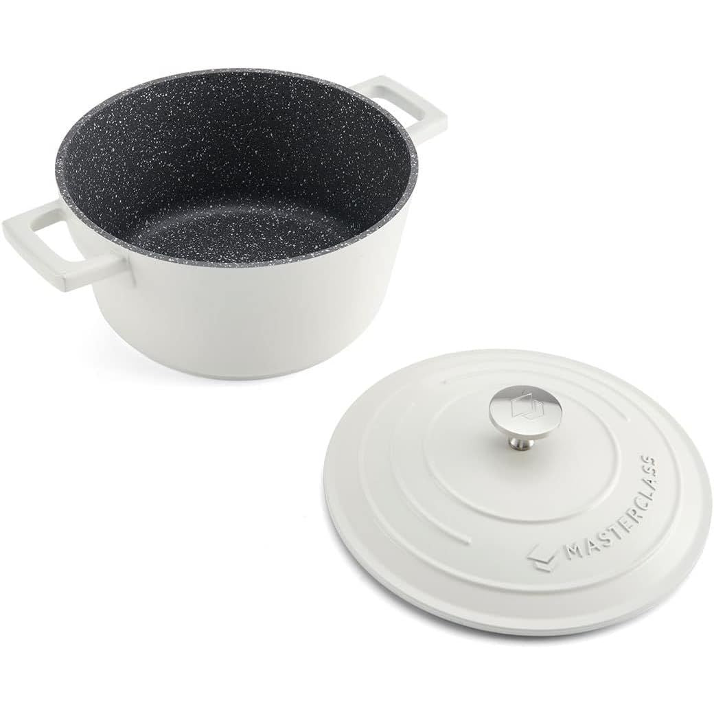 MasterClass Cream Cast Aluminium 2.5LT Casserole Dish