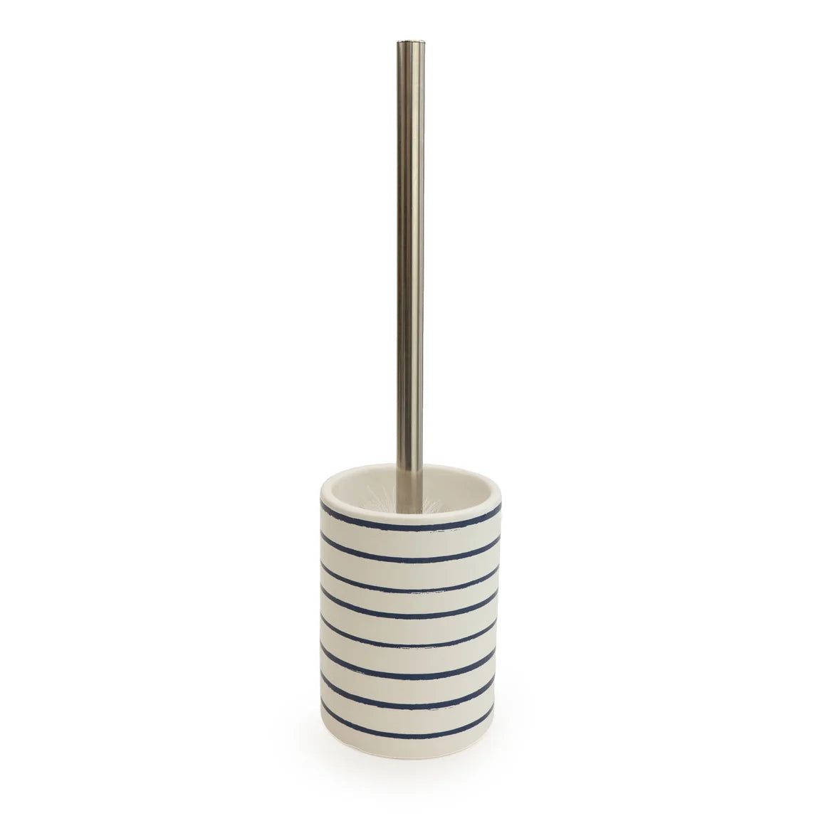 Toilet Brush Holder Harbour Stripe Bathroom