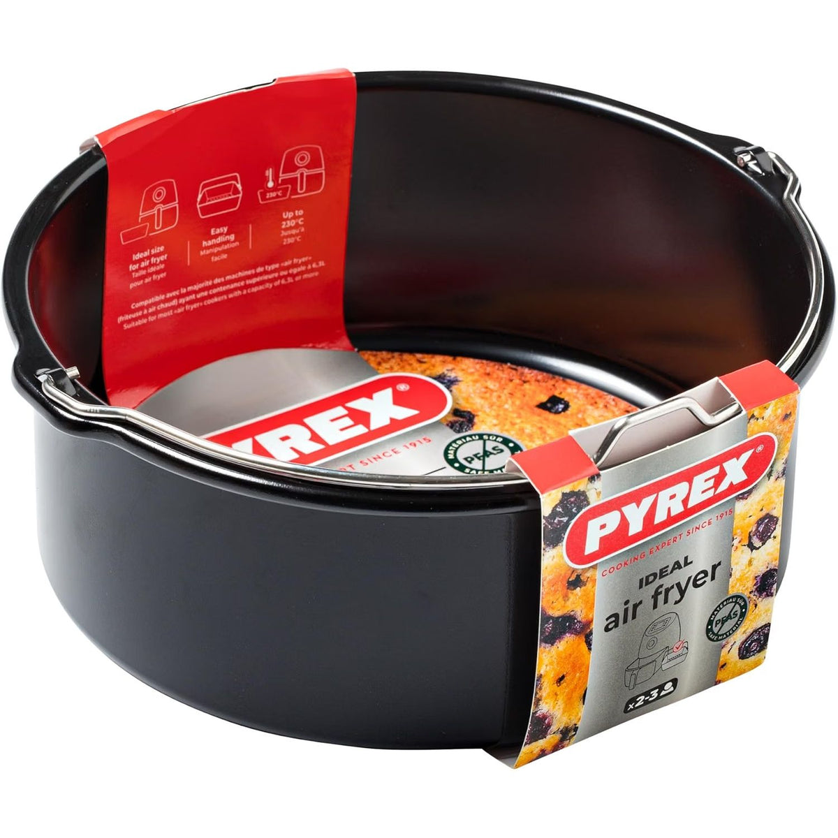Pyrex Airfryer Metal Round Oven Dish