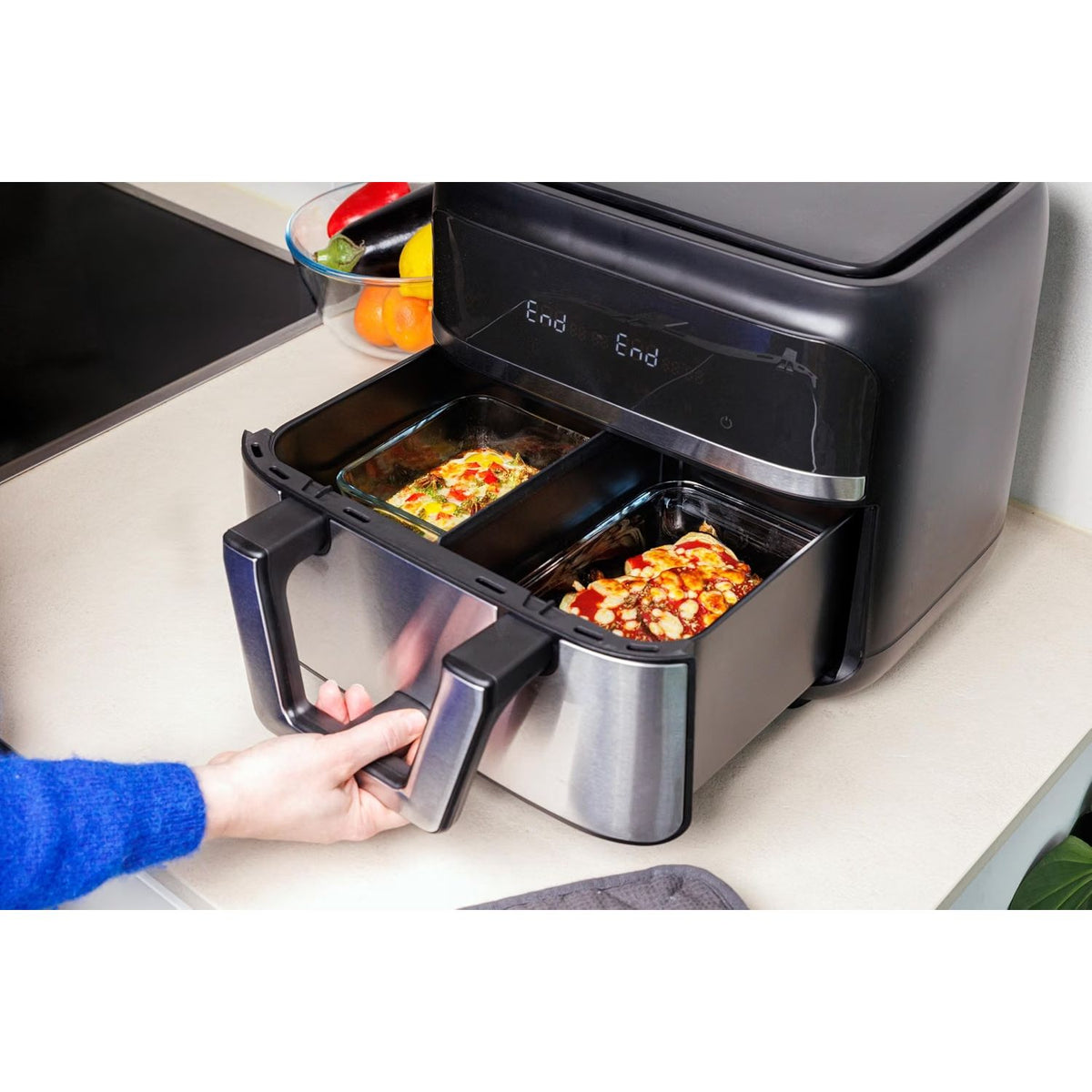 Pyrex Airfryer 1.2L Rectangular Dish without Lid