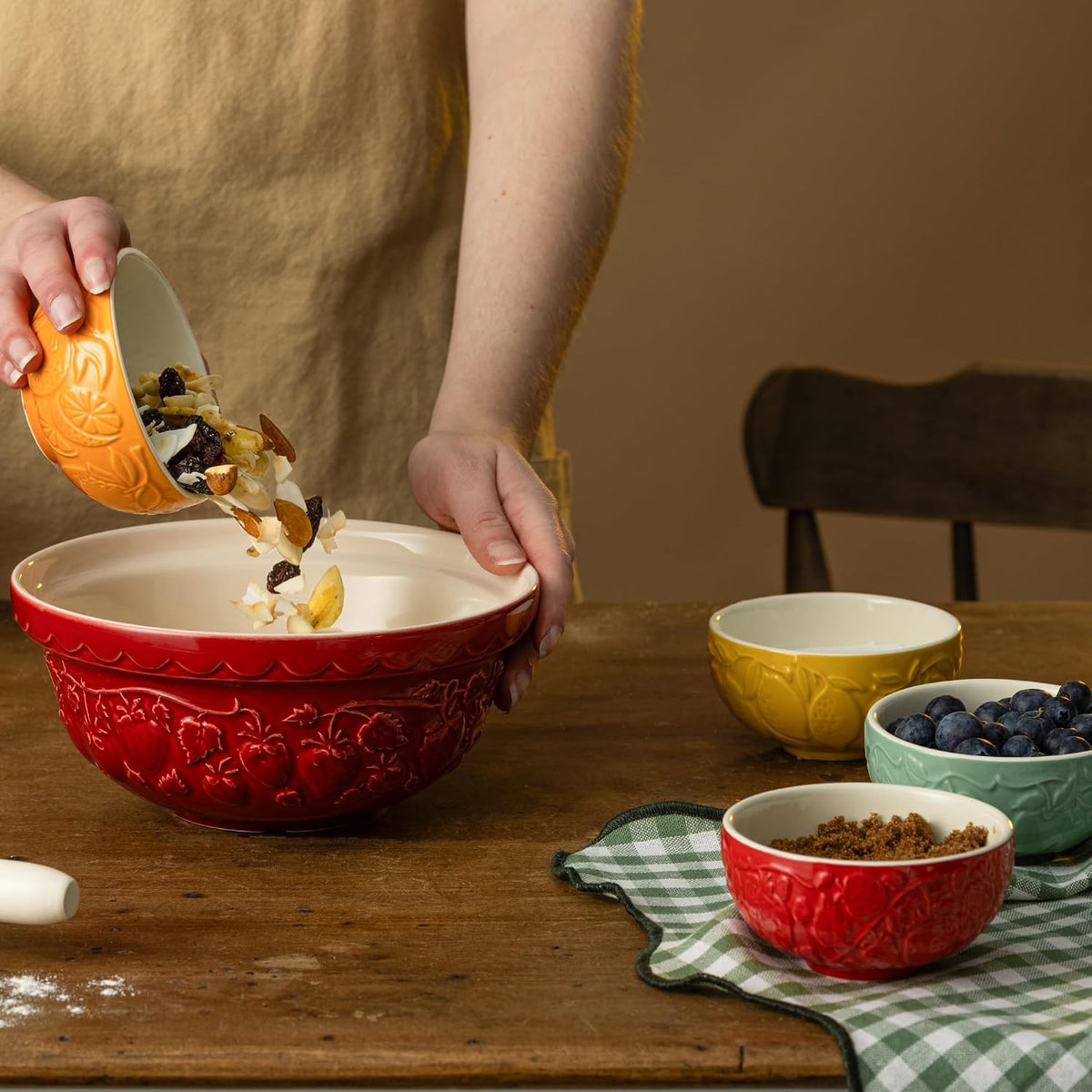 Mason Cash Fruits Mini Bowls Set of 4