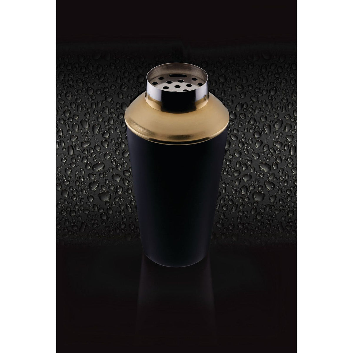 BarCraft 3 Piece Cocktail Making Set in Black and Gold - Home Deco London