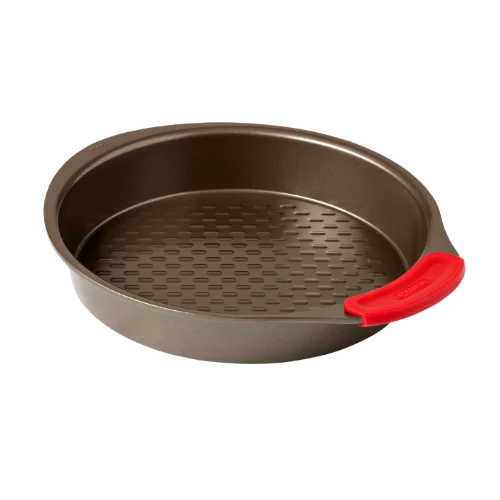Pyrex asimetriA Metal cake tin with silicone handle 26cm