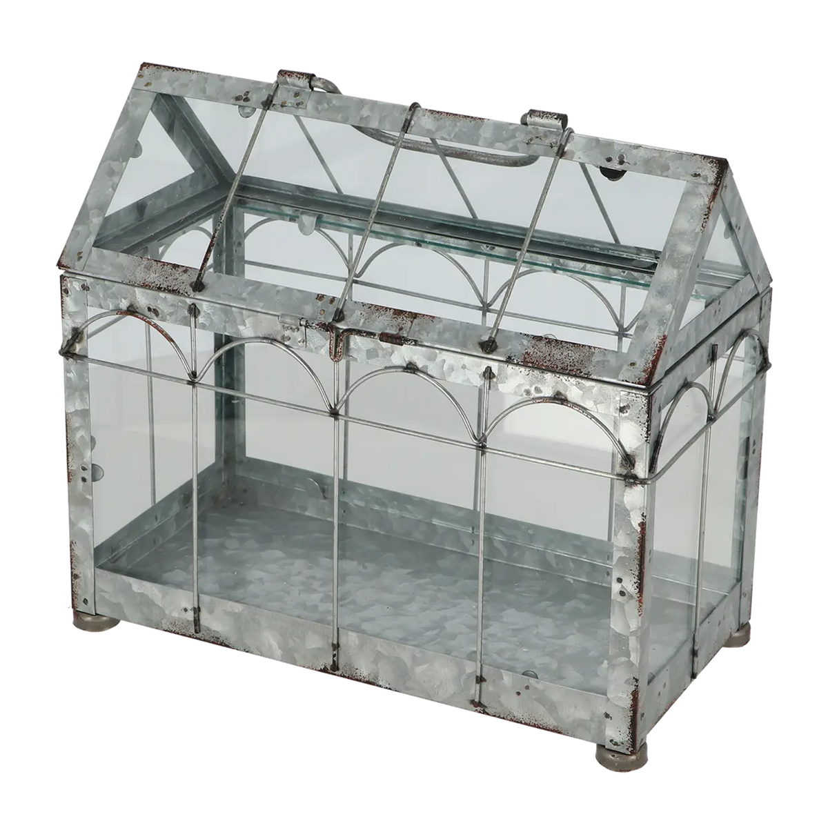 Esschert Design Small Indoor Plant Greenhouse with Lockable Lid - Home Deco London