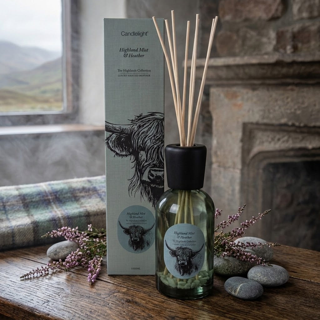 Highland Mist Green Reed Diffuser 1000ml