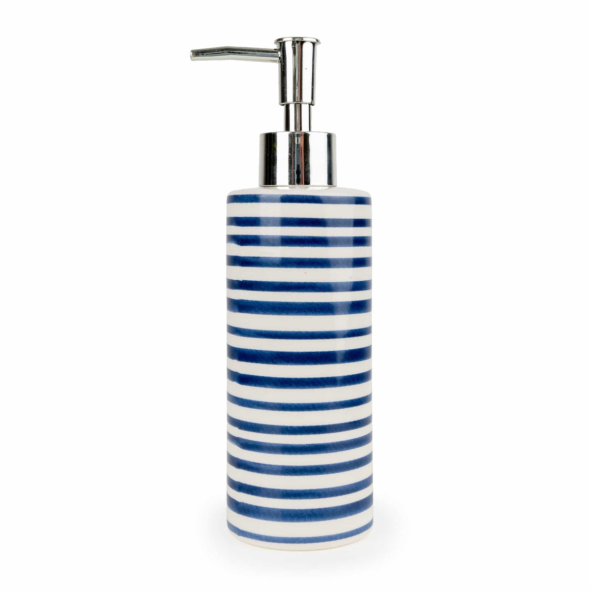 Jeff Banks Bathroom Set Stripes Blue - Home Deco London