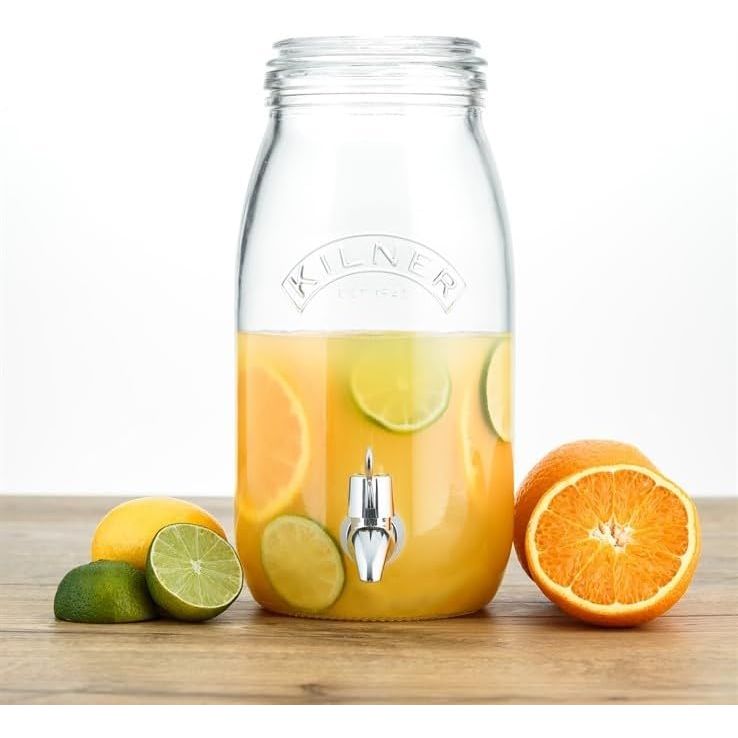 Kilner 3 Litre Drinks Dispenser In Gift Box - Home Deco London