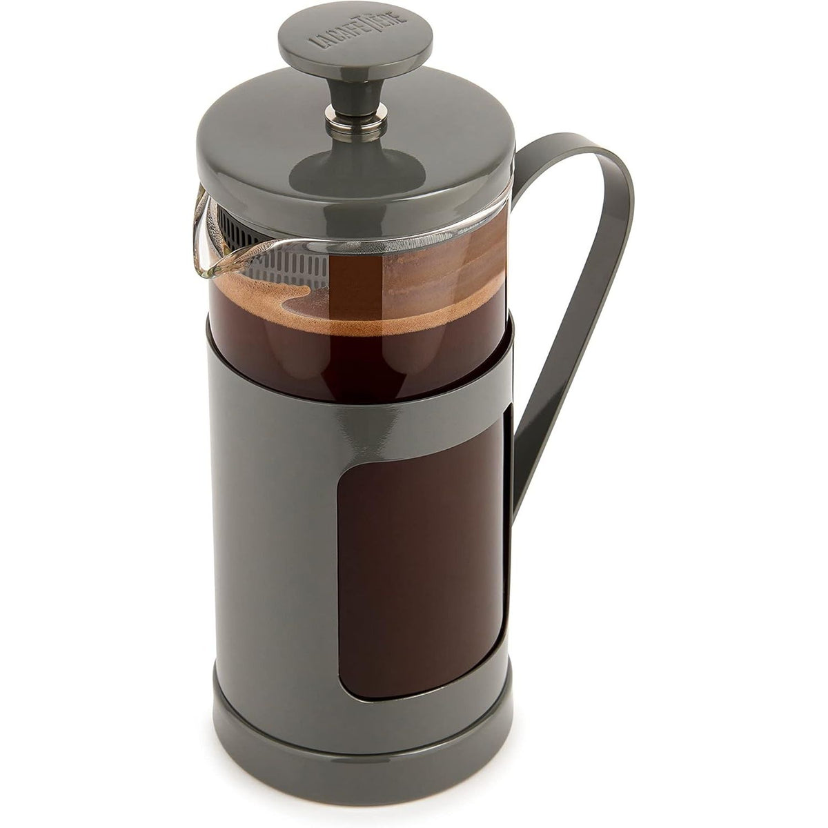 La Cafetière Monaco 3 Cup Cafetiere in Grey - Home Deco London