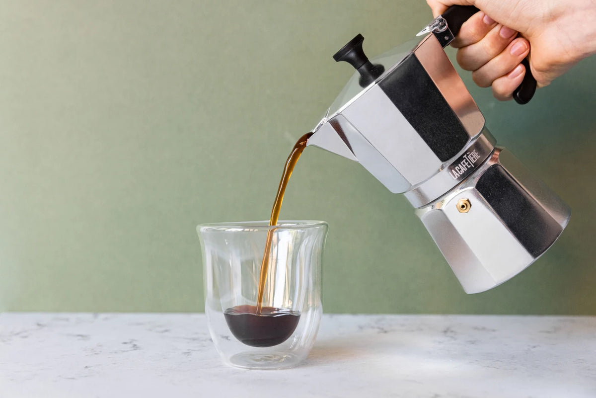 La Cafetière Venice Aluminium Espresso Maker, 3-Cup