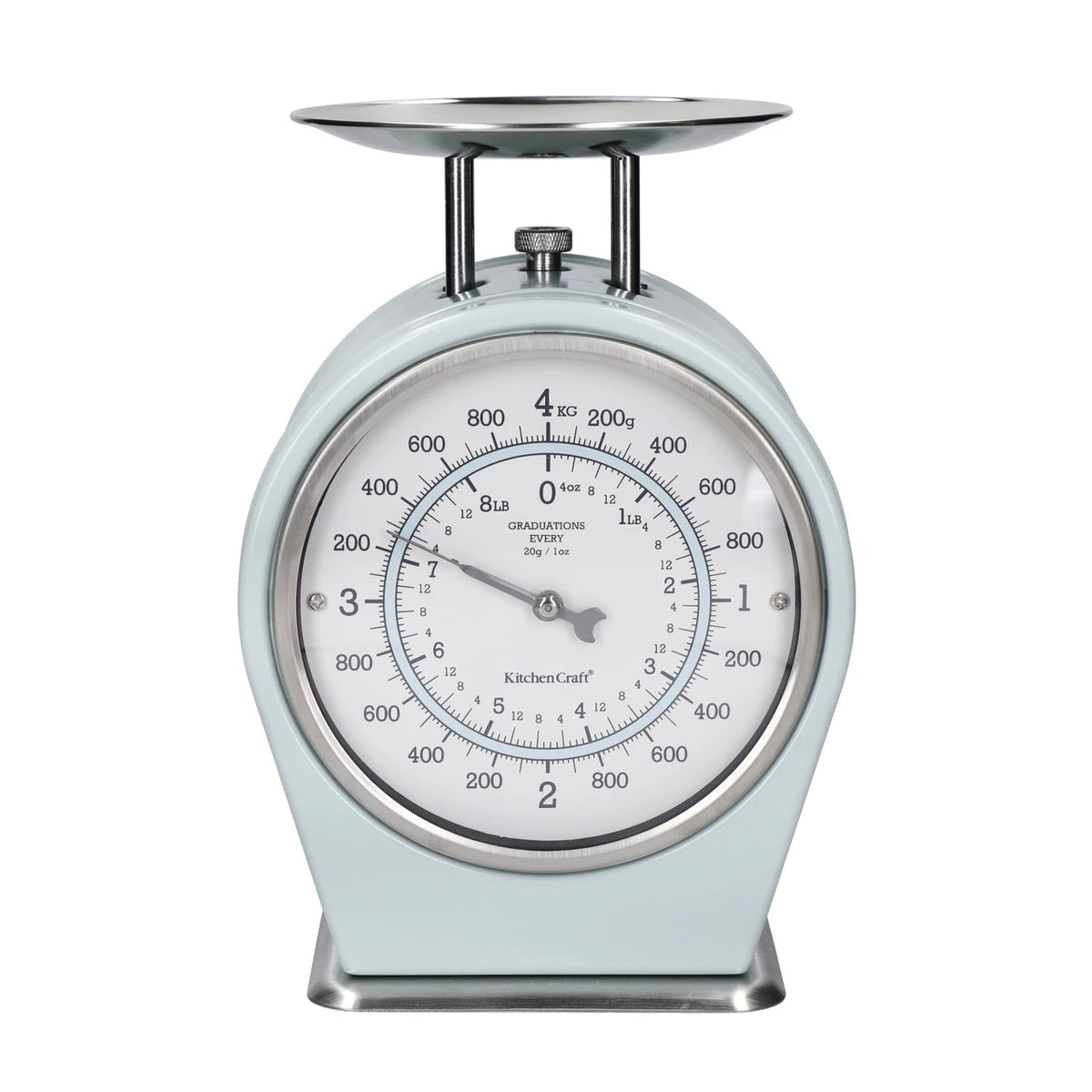 Living Nostalgia Vintage Blue Mechanical Scales