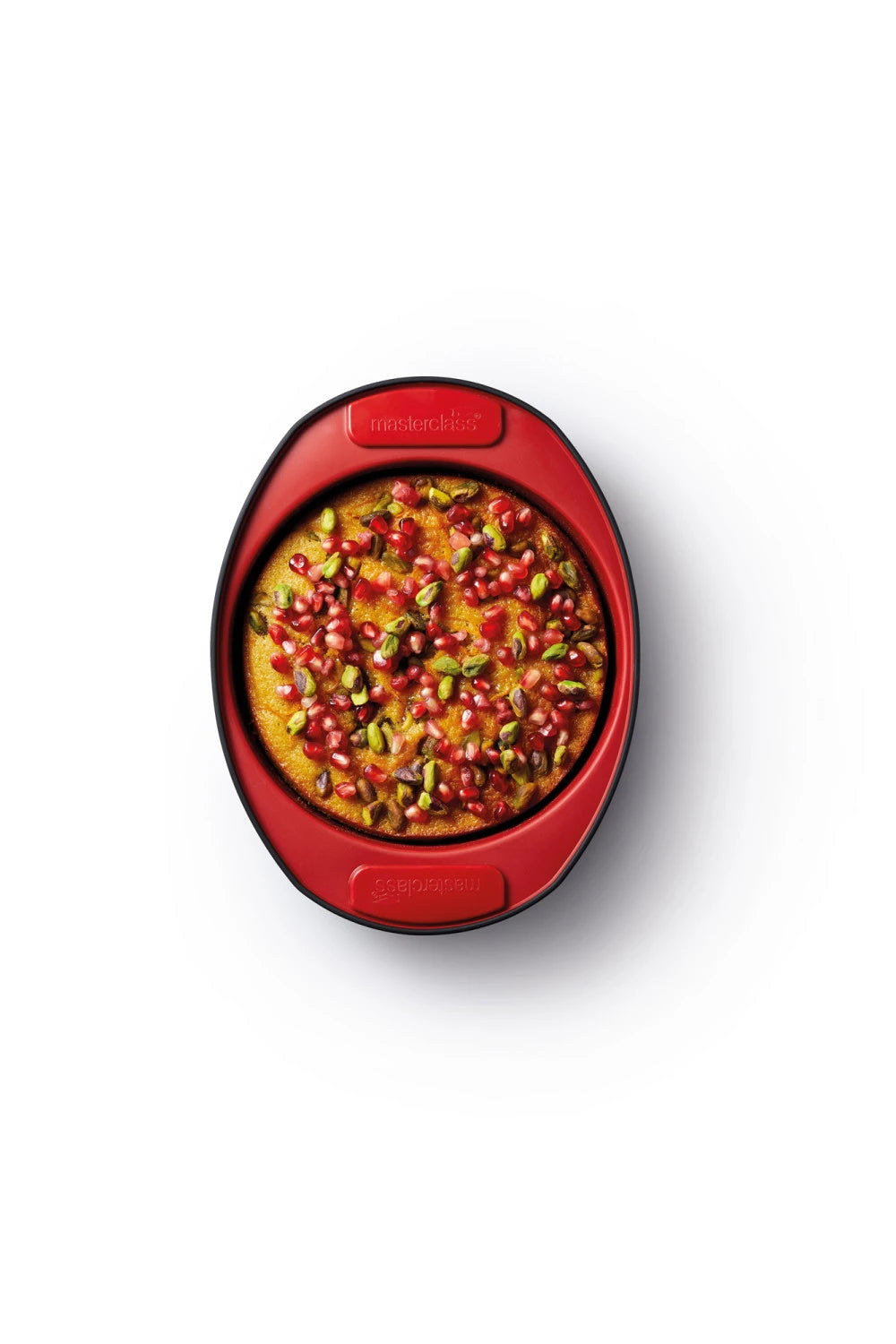 MasterClass Smart Silicone Flexible Round Cake Pan, 20.5cm