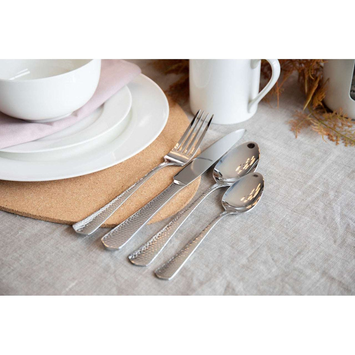 Mikasa Broadway 16 Piece Stainless Steel Cutlery Set - Home Deco London