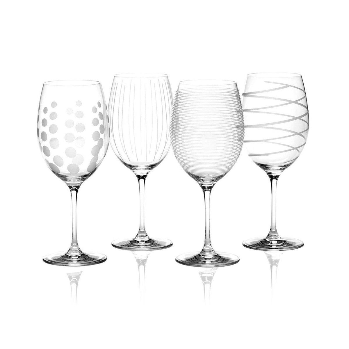 Mikasa Cheers Crystal Red Wine Glasses Set of 4 - Home Deco London