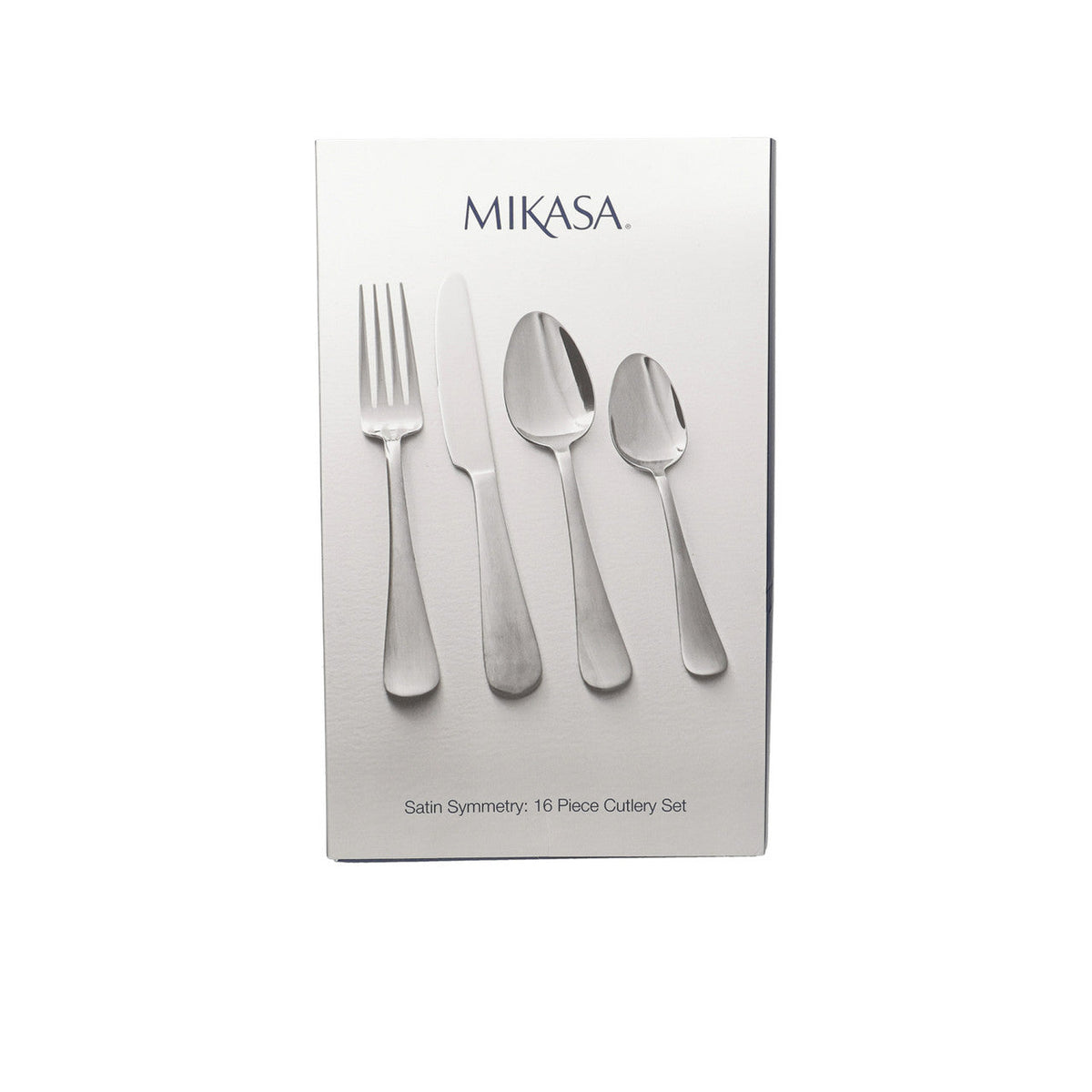 Mikasa Satin Cutlery Set - 16 Piece Stainless Steel - Home Deco London