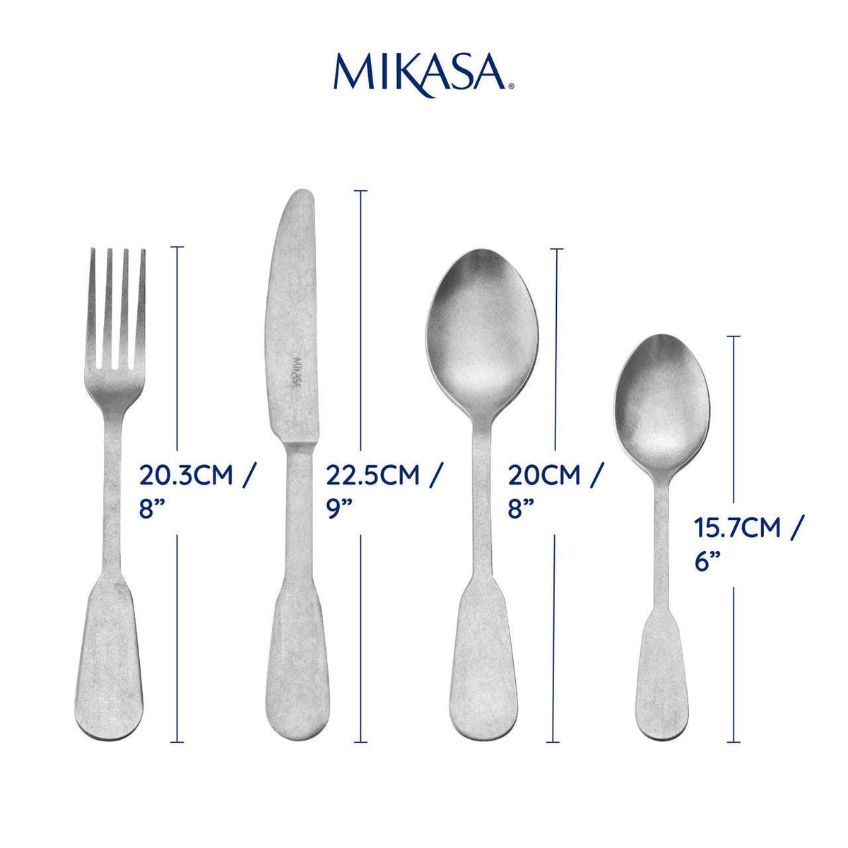 Mikasa Soho Antique 16 Piece Cutlery Set - Home Deco London
