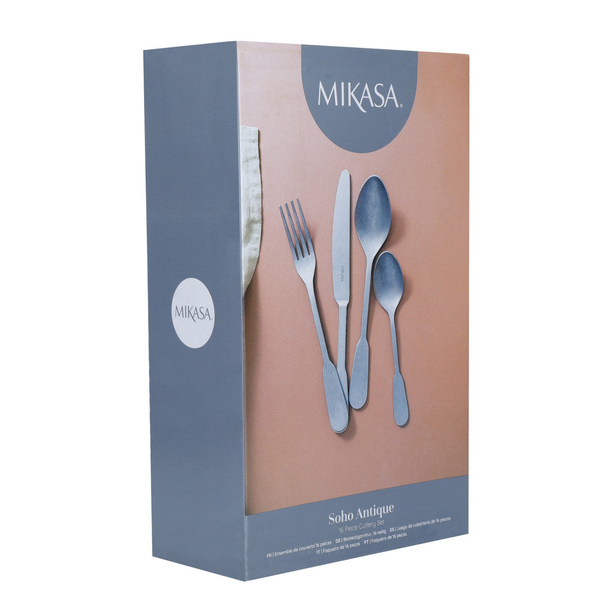 Mikasa Soho Antique 16 Piece Cutlery Set - Home Deco London