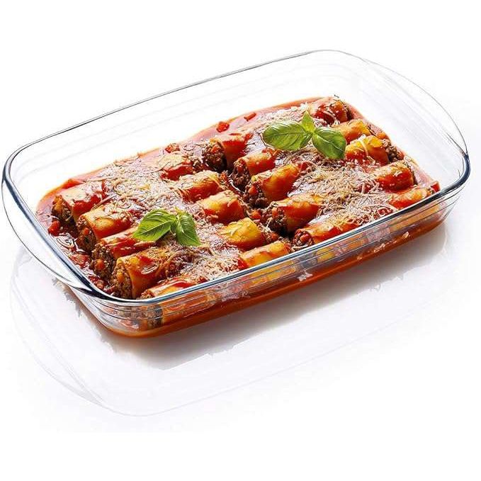 Ôcuisine® Medium Rectangular Glass Roasting Dish 2.6LT - Home Deco London