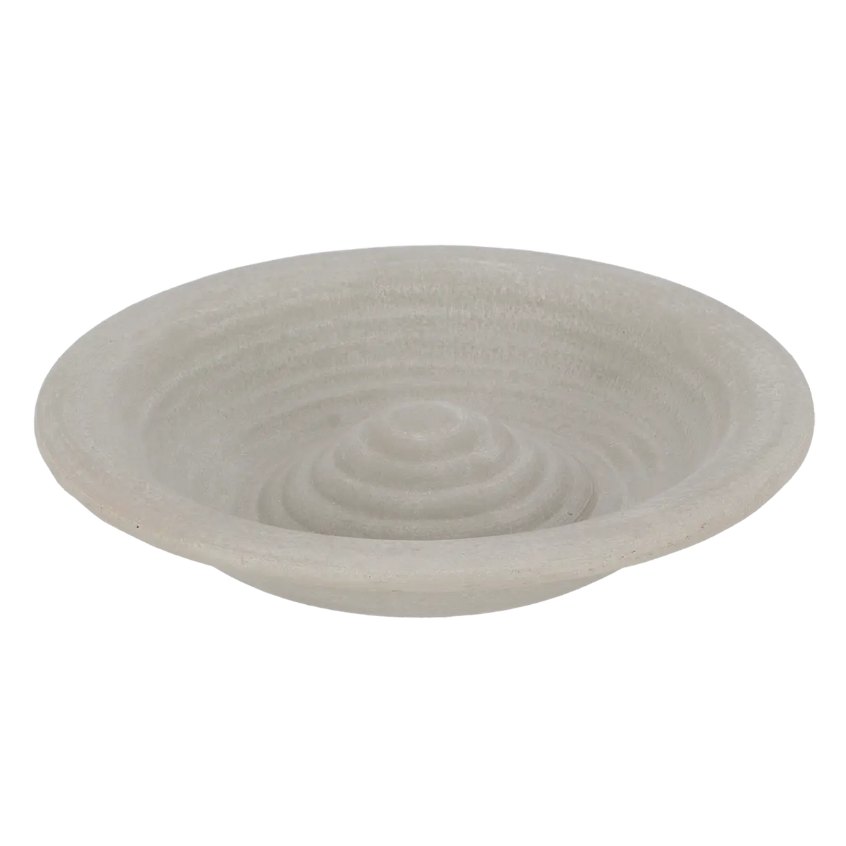 Esschert Design Bird Bath Ceramic Grey Round - Home Deco London