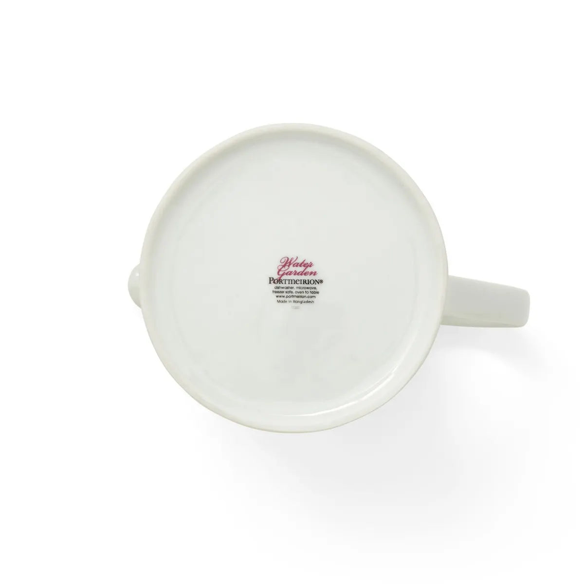 Portmeirion Water Garden Jug/Pitcher, a durable porcelain water jug that adds a touch of elegance to your table settings.