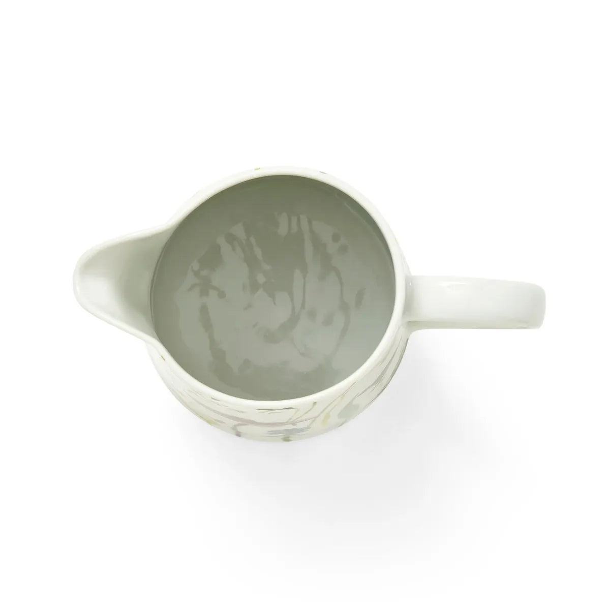 Beautifully crafted Portmeirion porcelain water jug with a curved spout and vibrant floral artwork, perfect for any occasion.