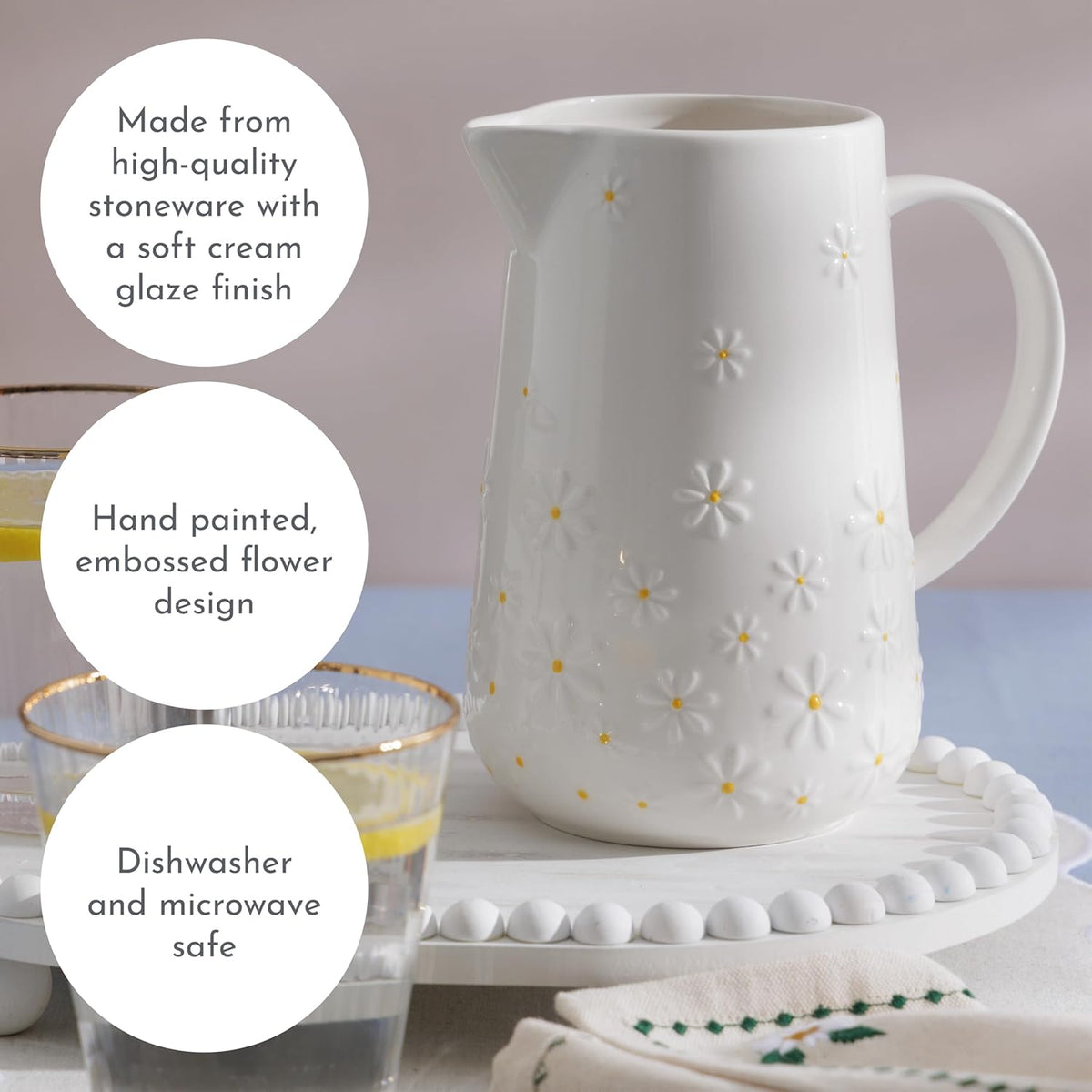 Price & Kensington Daisy Jug 1.2lt - Home Deco London