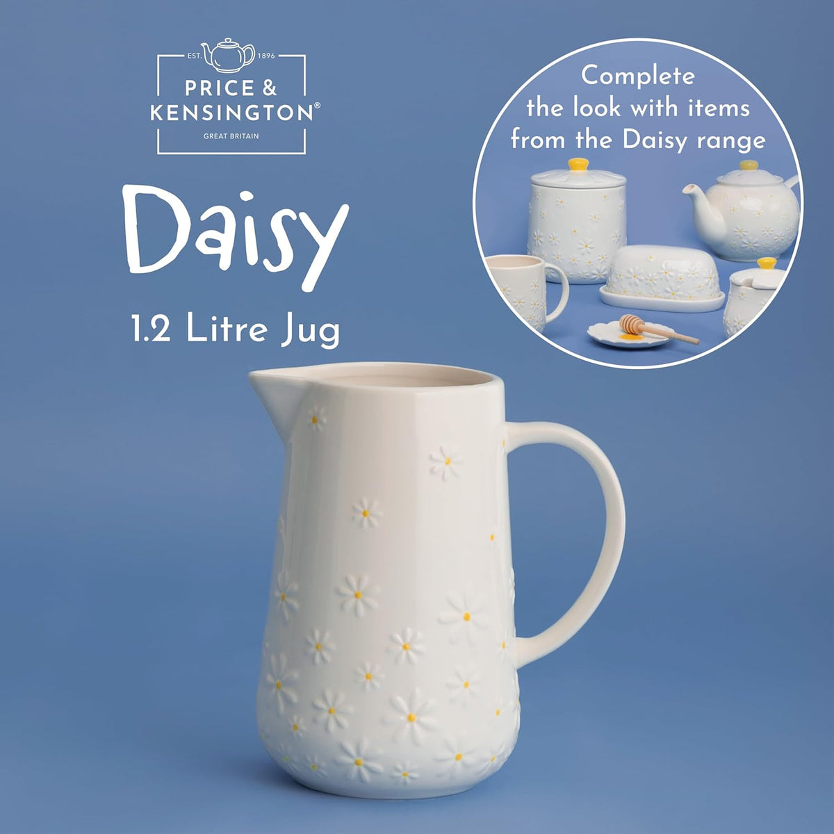 Price & Kensington Daisy Jug 1.2lt - Home Deco London