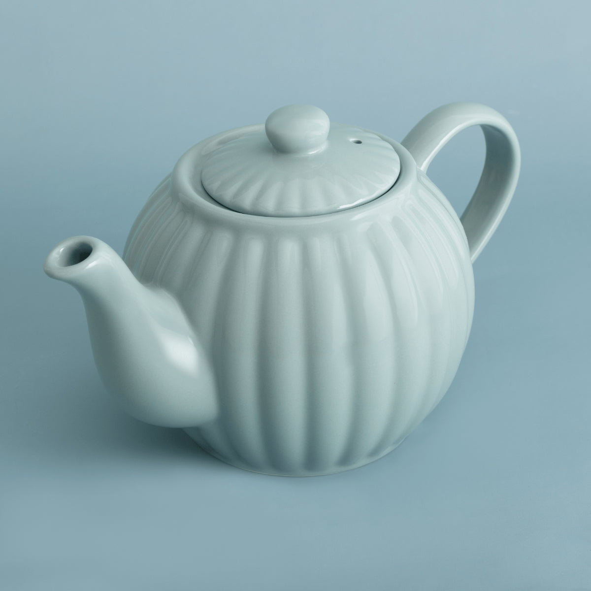 Price & Kensington Luxe 6 Cup Duckegg Teapot - Home Deco London