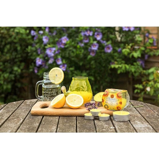 Price's Candles Citronella Jar Candle – 25 Hours Burn Time - Home Deco London