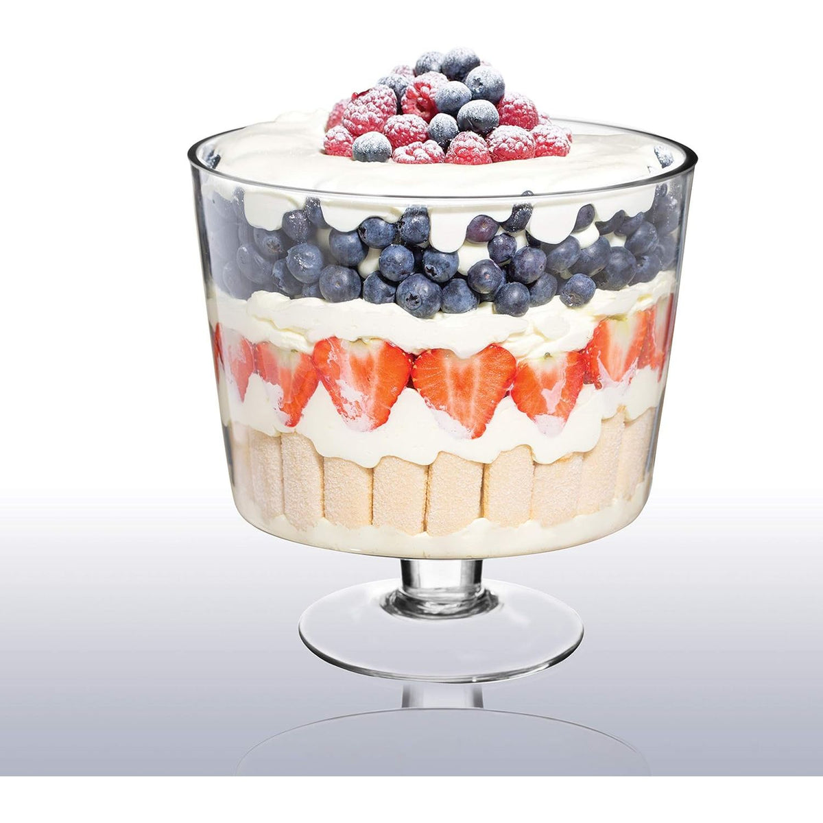 Ravenhead Clear Glass Trifle Bowl 20cml - Home Deco London