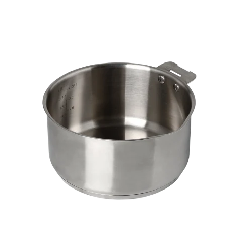 Pyrex Infinity Stainless steel saucepan with removable handle 20cm - Removable handle sold separately - Currently on Order - Orders will be delivered from the 15/10/2026.