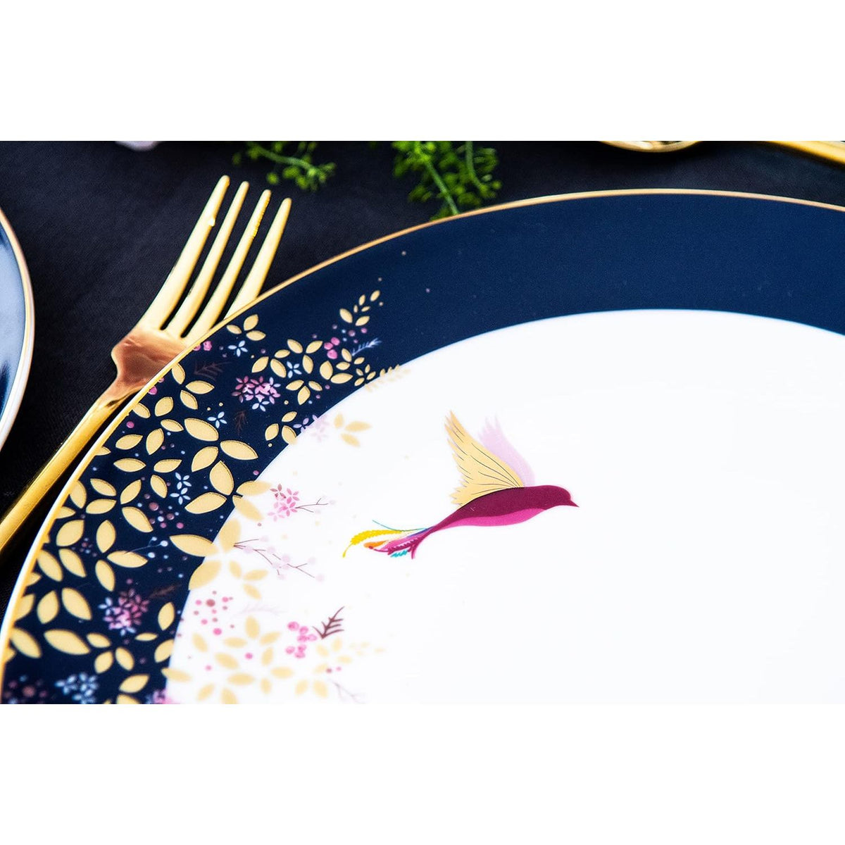 Sara Miller London Chelsea Collection 12 Piece Porcelain Tableware Set - Home Deco London