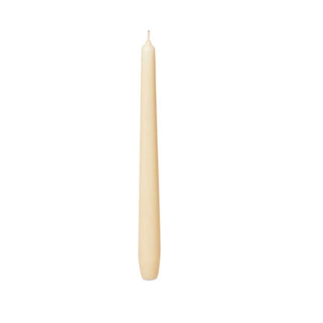 Spaas Bulk Pack of Unscented Dinner Candles 23cm | Long-Lasting 8 Hour Burn | 150 Ivory Festilux Candles