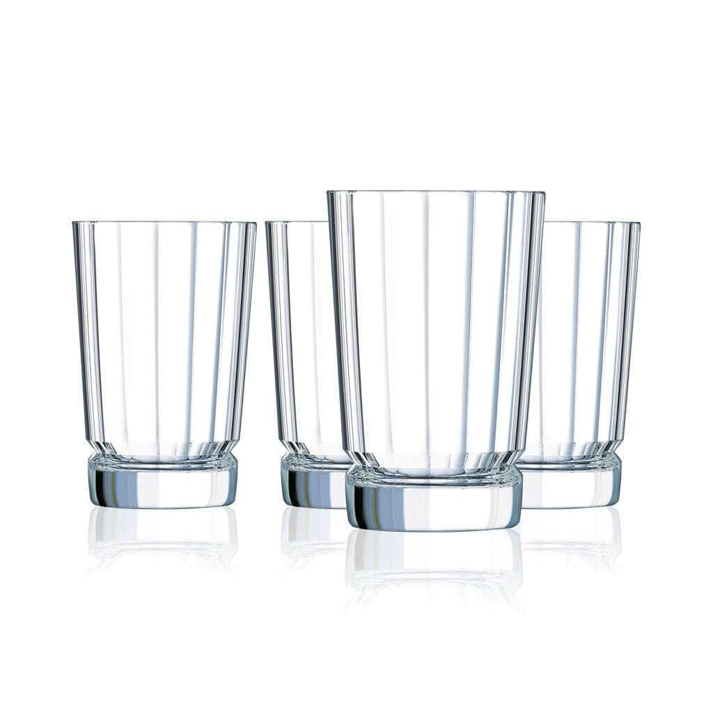 Cristal d'Arques Set of 4 Macassar Hiball Glasses - Home Deco London