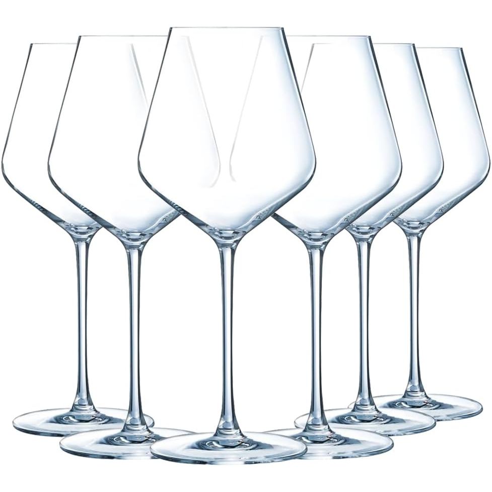 Cristal D'arques Distinction 47cl Wine Glasses Set of 6 - Home Deco London