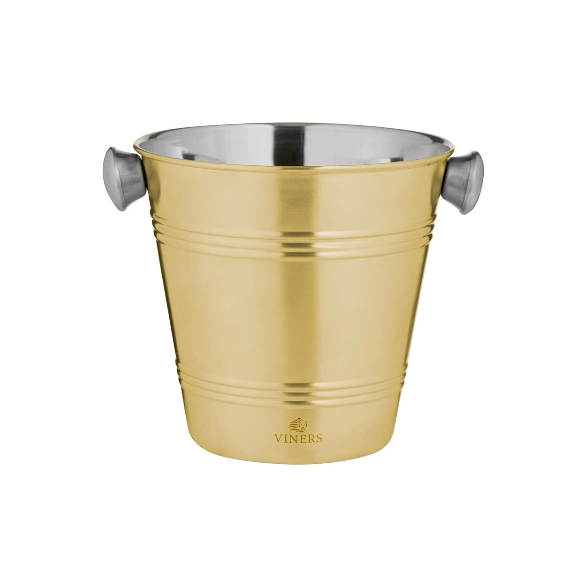 Viners Gold Ice Bucket 1 Litre Stainless Steel - Home Deco London