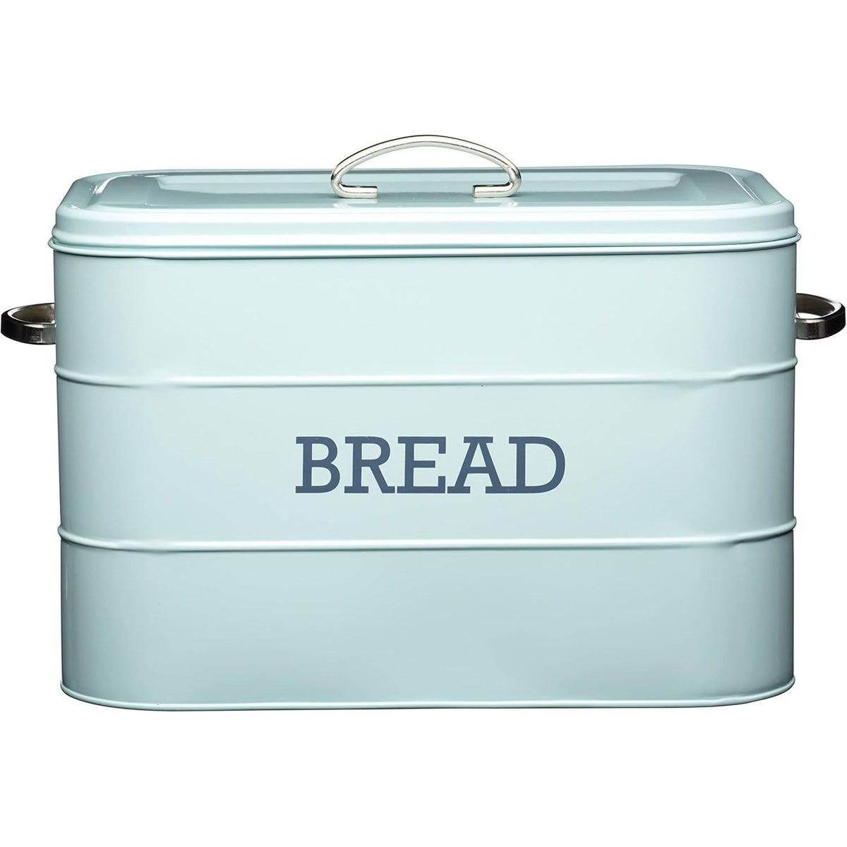 Living Nostalgia Vintage Blue Bread Bin - Home Deco London