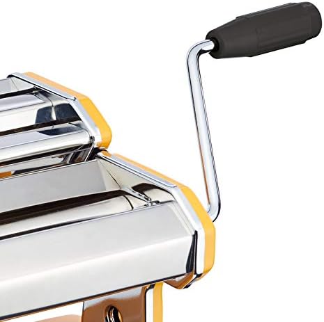 World of Flavours Yellow Stainless Steel Pasta Maker