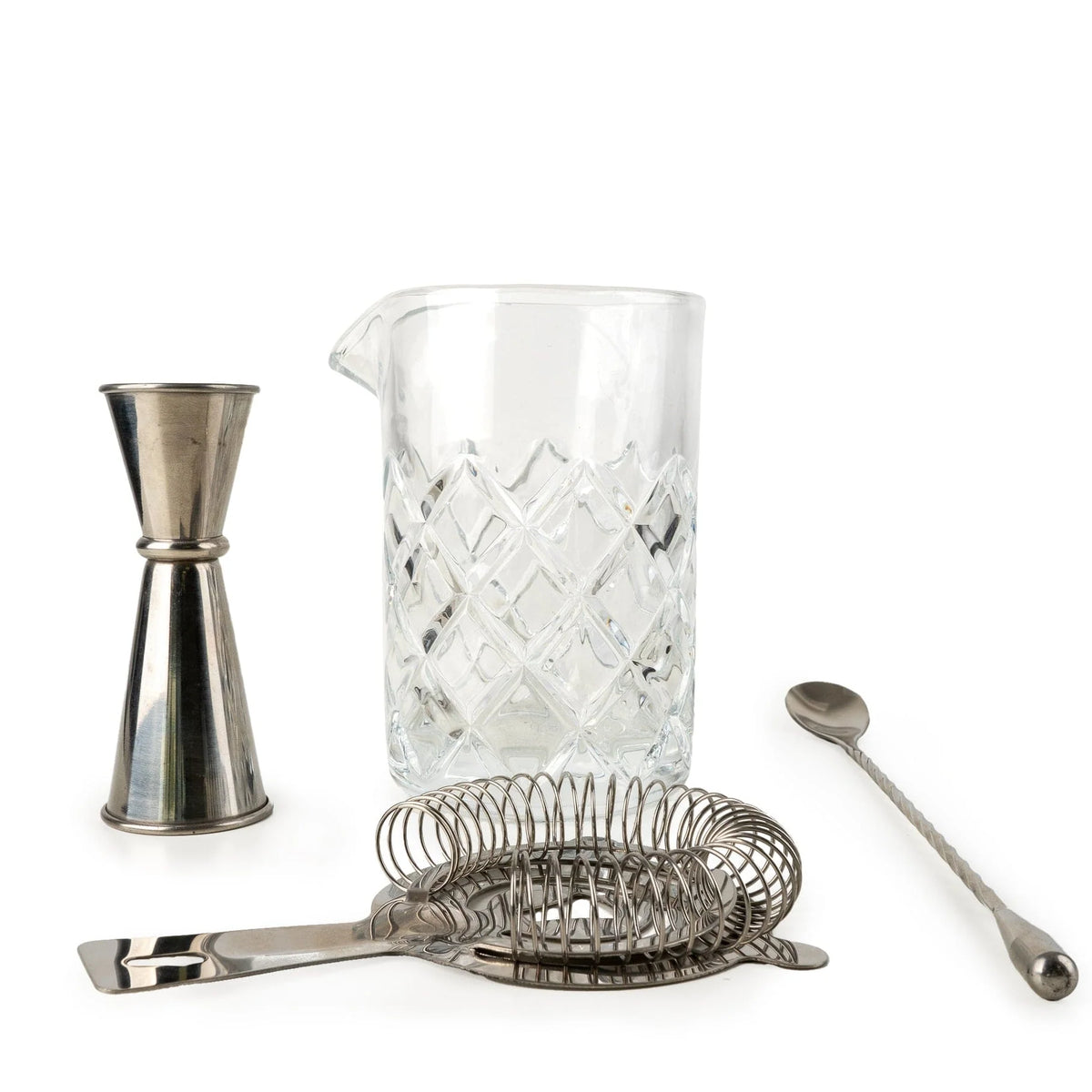 Barware Set 4 Piece Classic Barware Set in Gift Box - Home Deco London