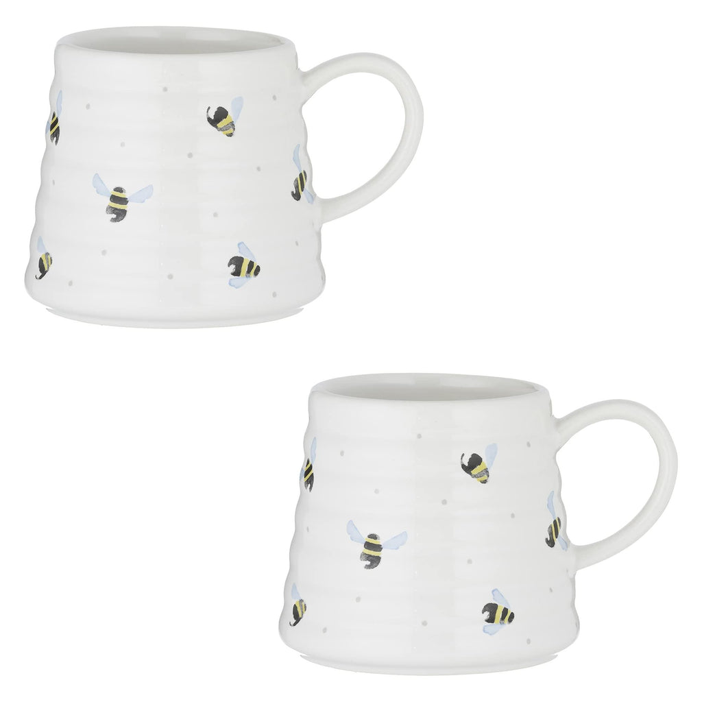 Price & Kensington Sweet Bee Set of 2 Hug Mugs 450ML