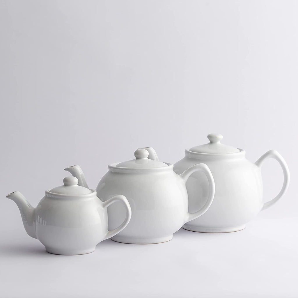 Price & Kensington White teapot 3 sizes 