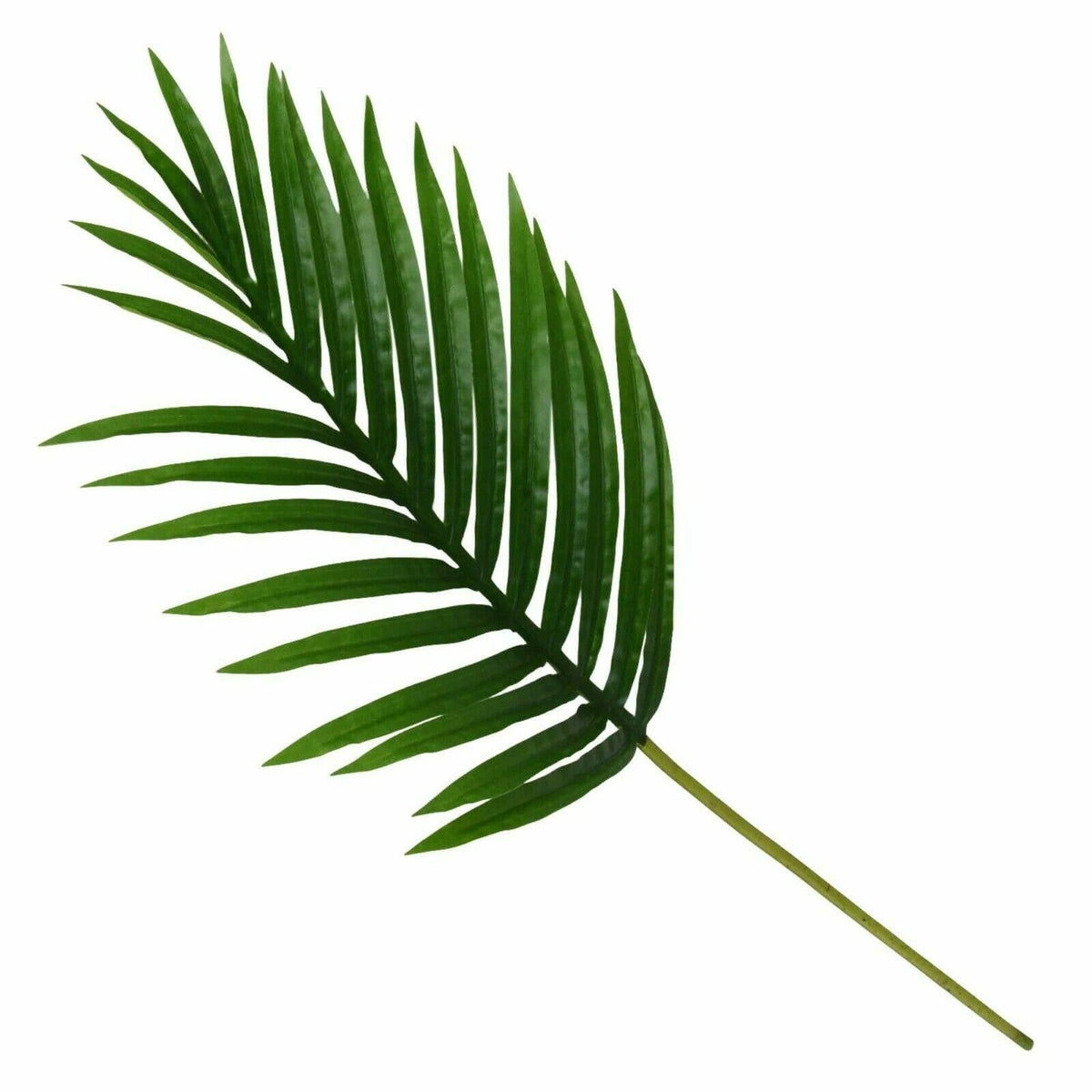 65Cm Faux Palm Leaf Single Stem - Striking Artificial Greenery For Stylish Interiors - Home Deco London