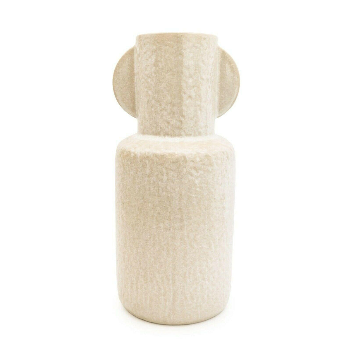 Ears Handmade Wide Neck Vase 44cm - Unique Home Deco Statement Piece for Artificial Flowers - Home Deco London