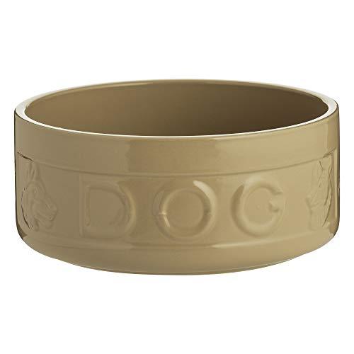Mason Cash 20cm Stoneware Pet Bowl - Durable Dog Bowl in Classic Cane Design - Home Deco London
