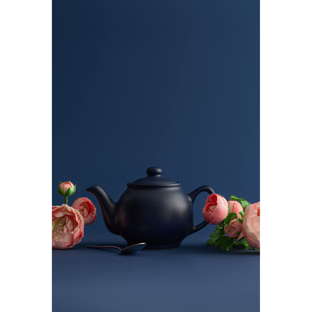 Price & Kensington Matt Navy Blue 2 Cup Teapot - Home Deco London